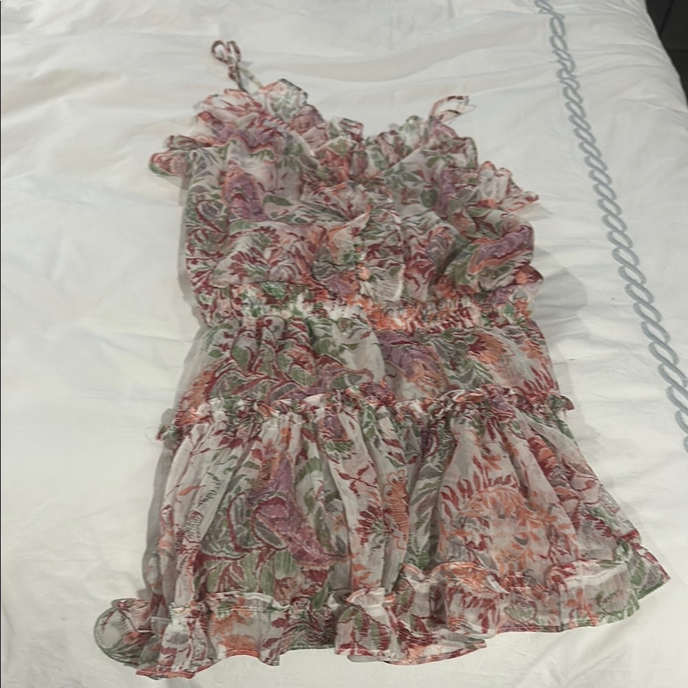 Misa Los Angeles Floral Mini Dress